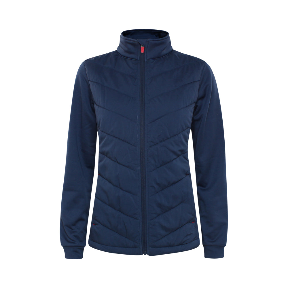 Ladies Hybrid Jacket, Navy