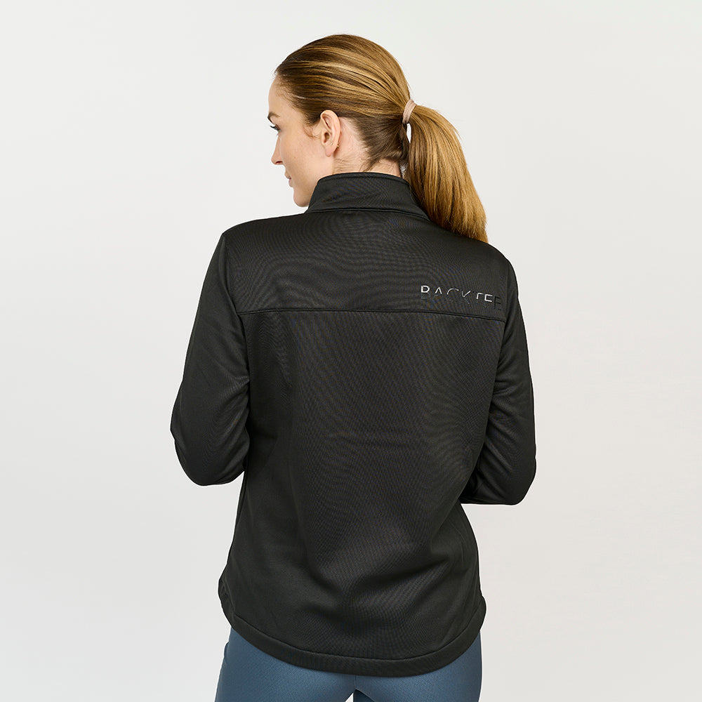 Ladies Hybrid Jacket, Black