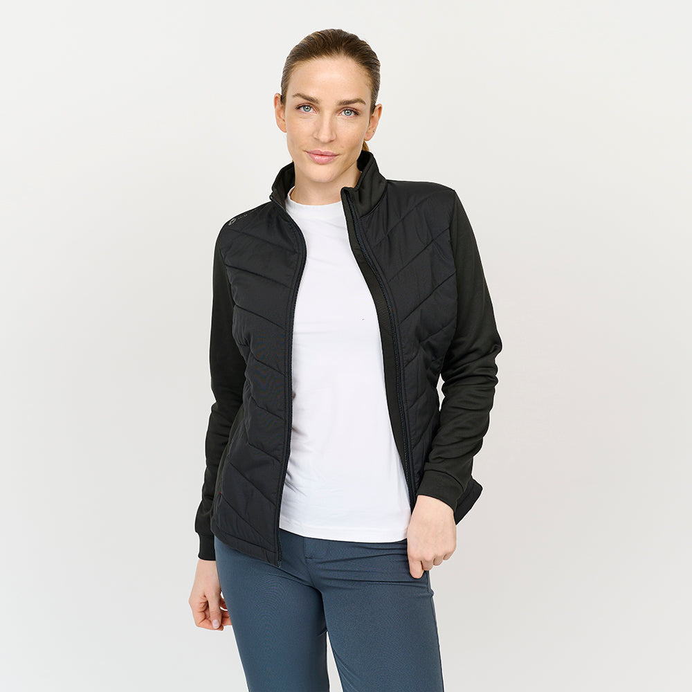 Ladies Hybrid Jacket, Black