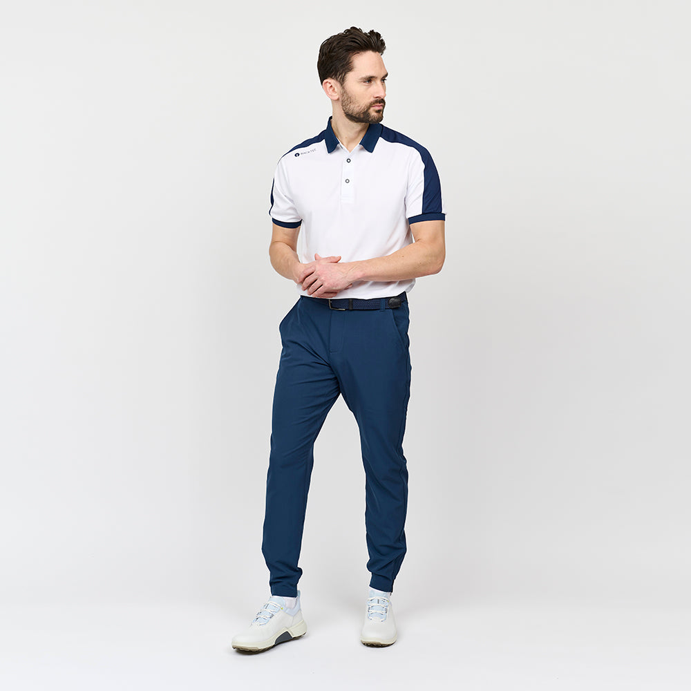 Mens Tournament Polo, White