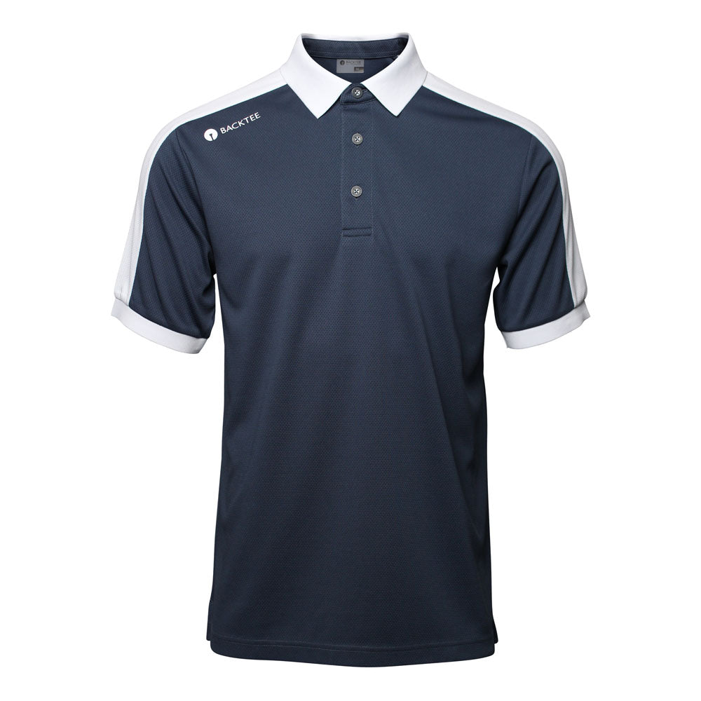 Mens Tournament Polo, Ombre Blue