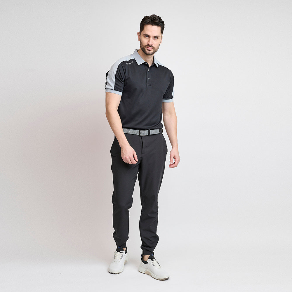 Mens Tournament Polo, Black