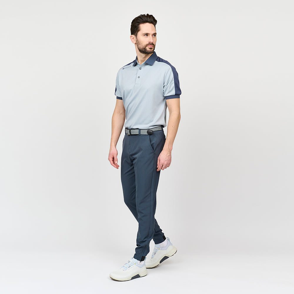 Mens Tournament Polo, Light Grey