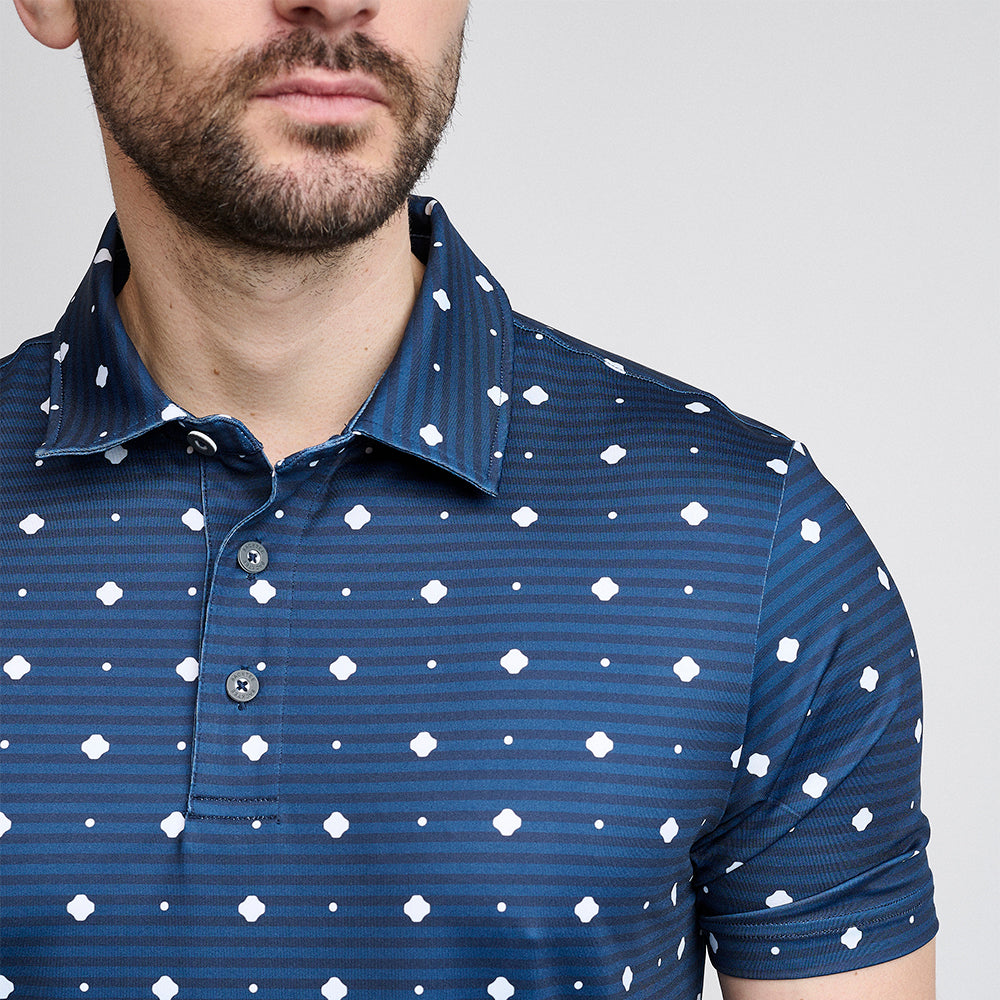 Men's Winner Polo, Navy Blue