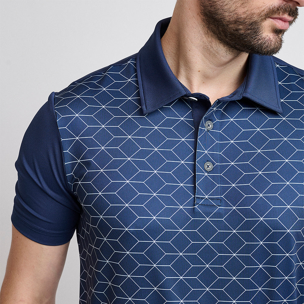 Mens Players Polo, Navy