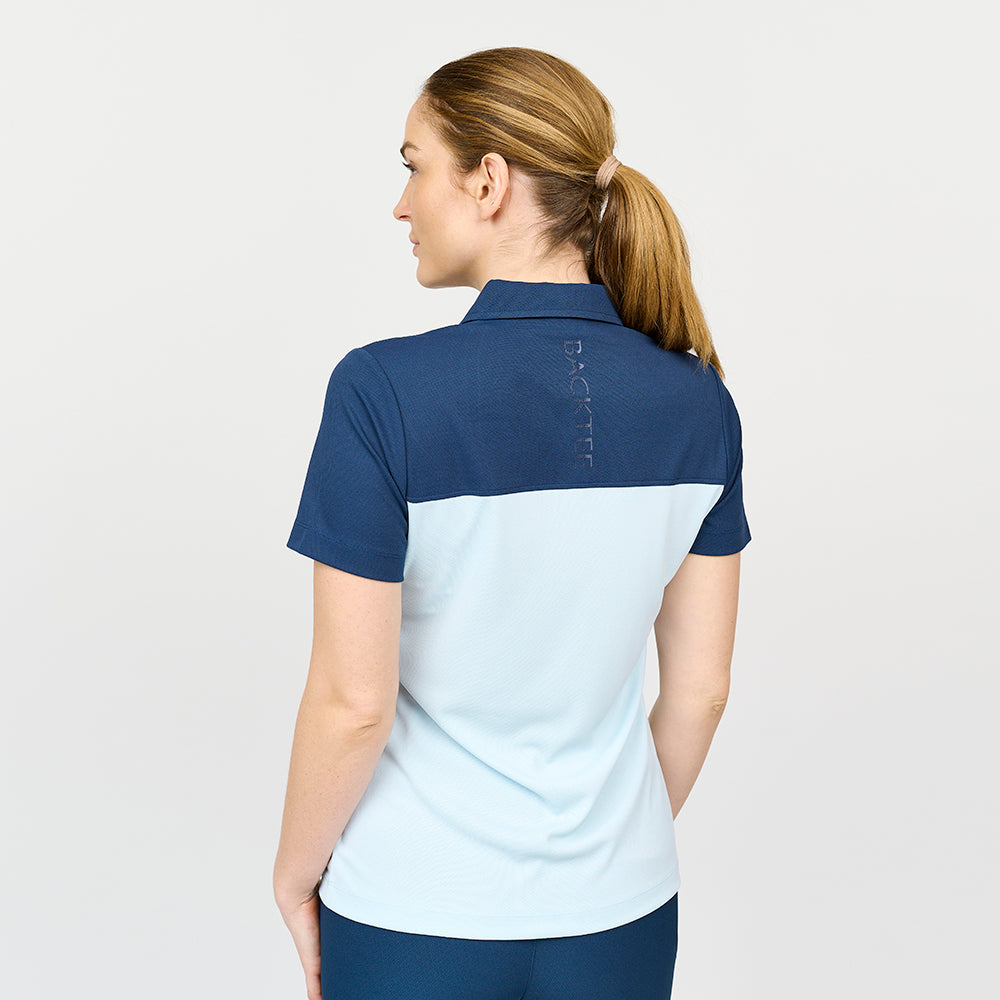 Ladies Tour Polo, Light Blue