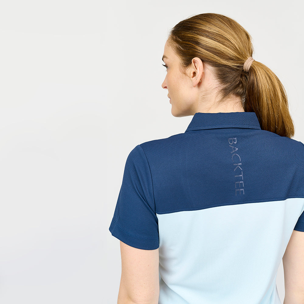 Ladies Tour Polo, Light Blue