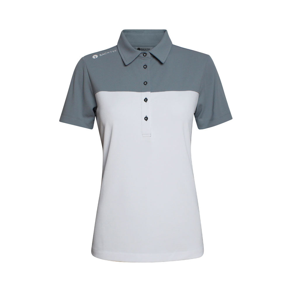 Ladies Tour Polo, Light Grey