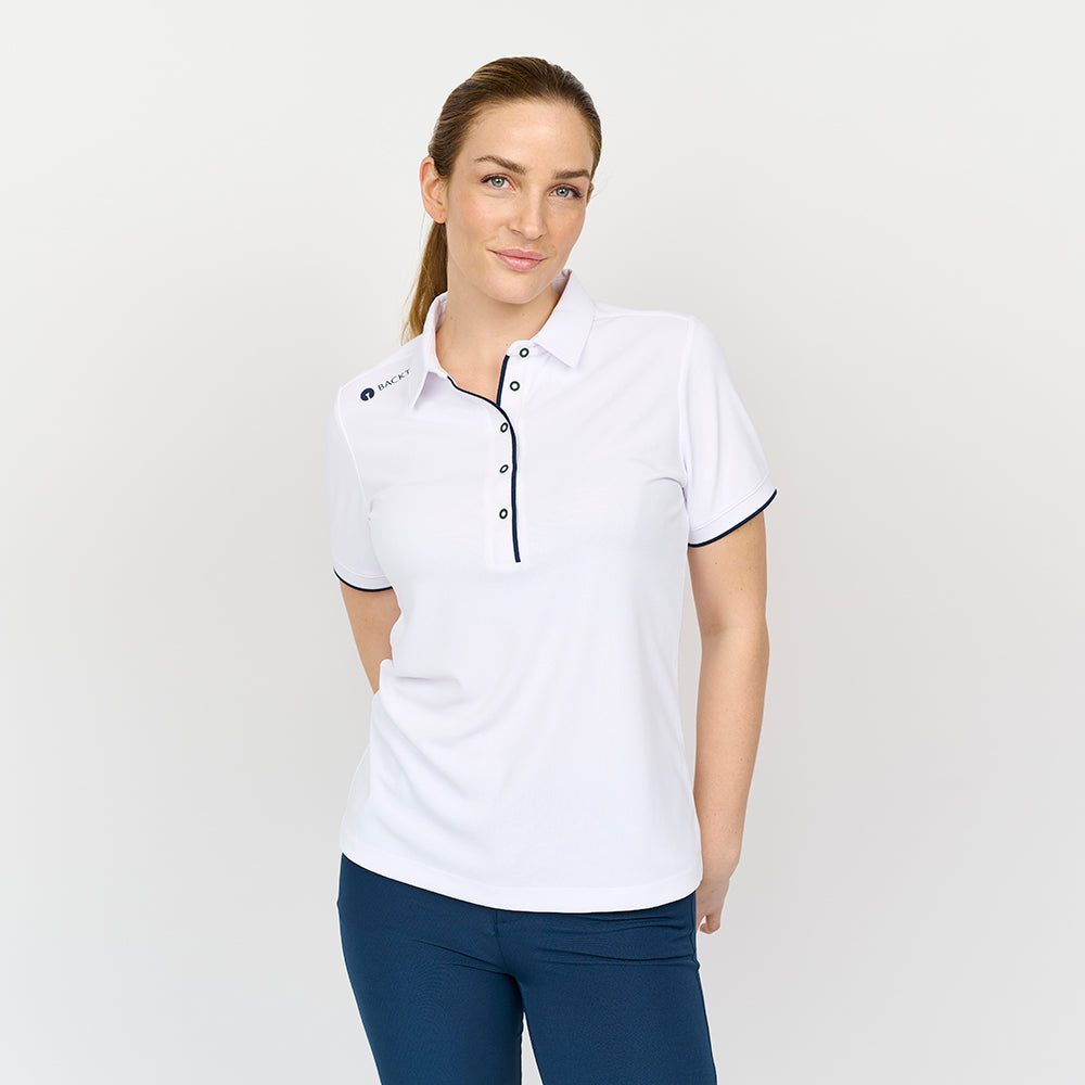 Ladies Classic Polo, White