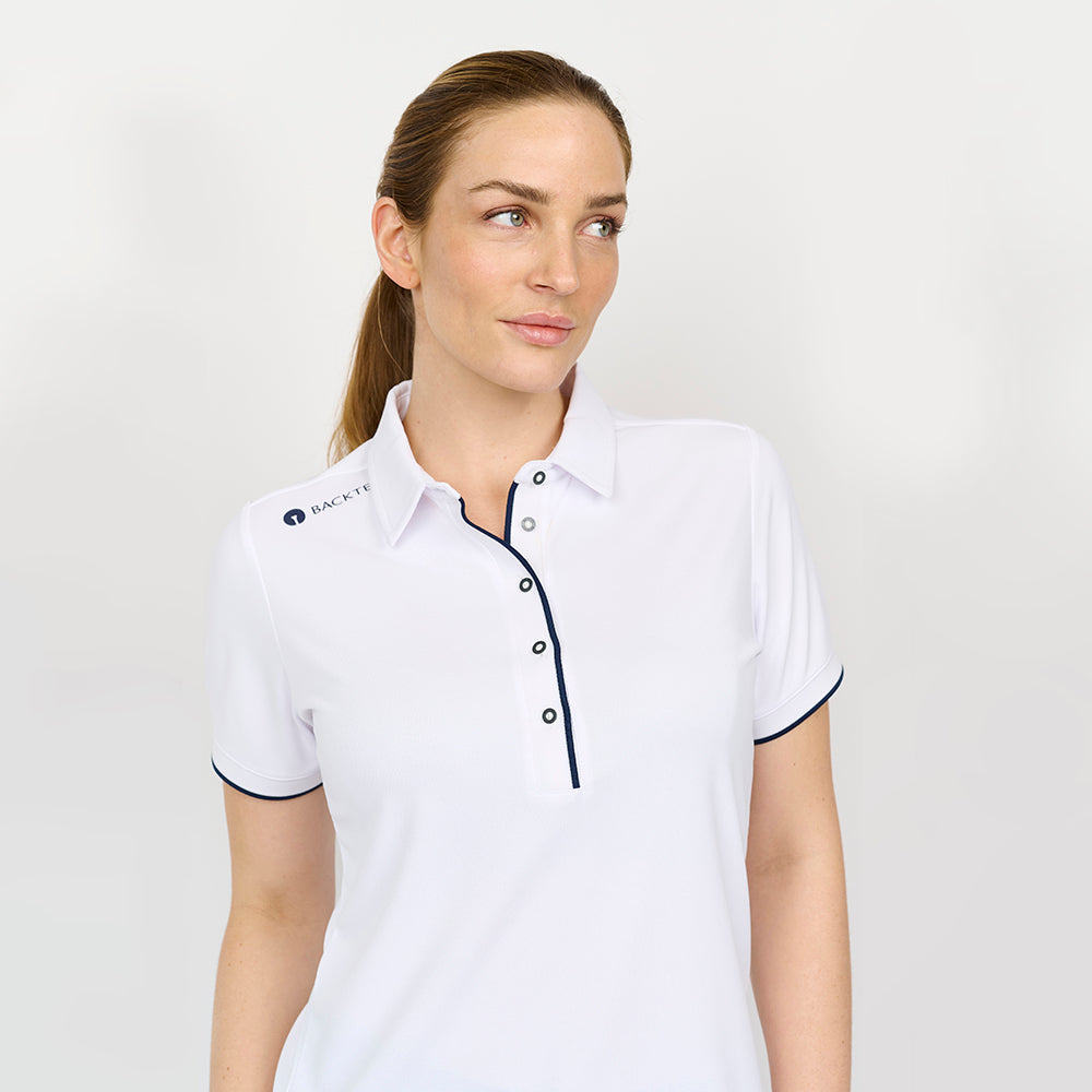 Ladies Classic Polo, White