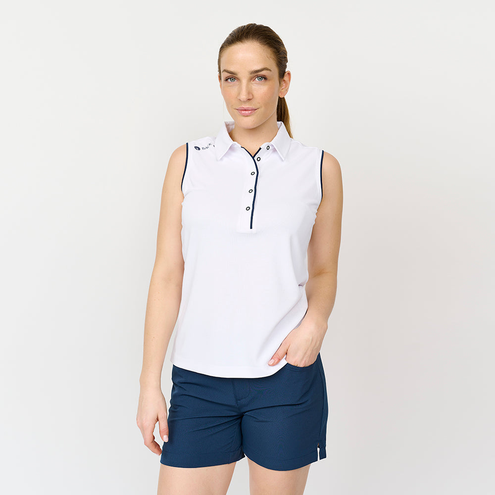 Ladies Classic Polo Top, White