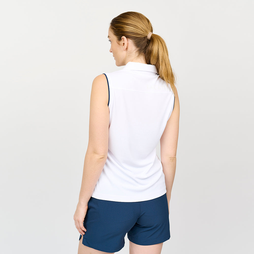 Ladies Classic Polo Top, White