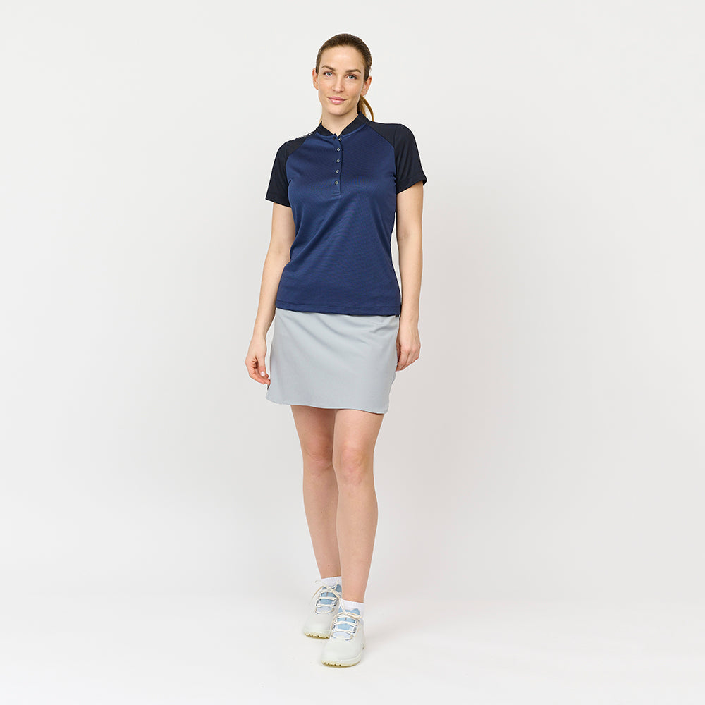 Ladies Bomber Golf Polo, Navy