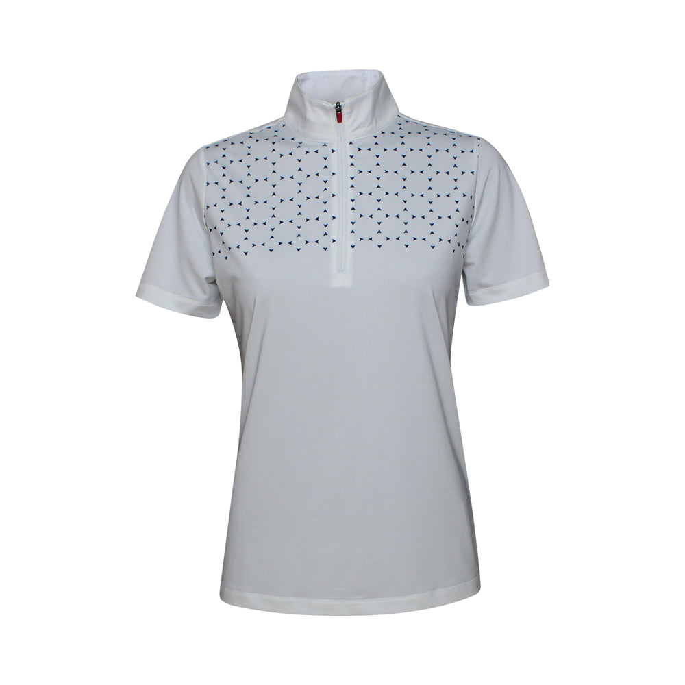 Ladies Icon Polo, White