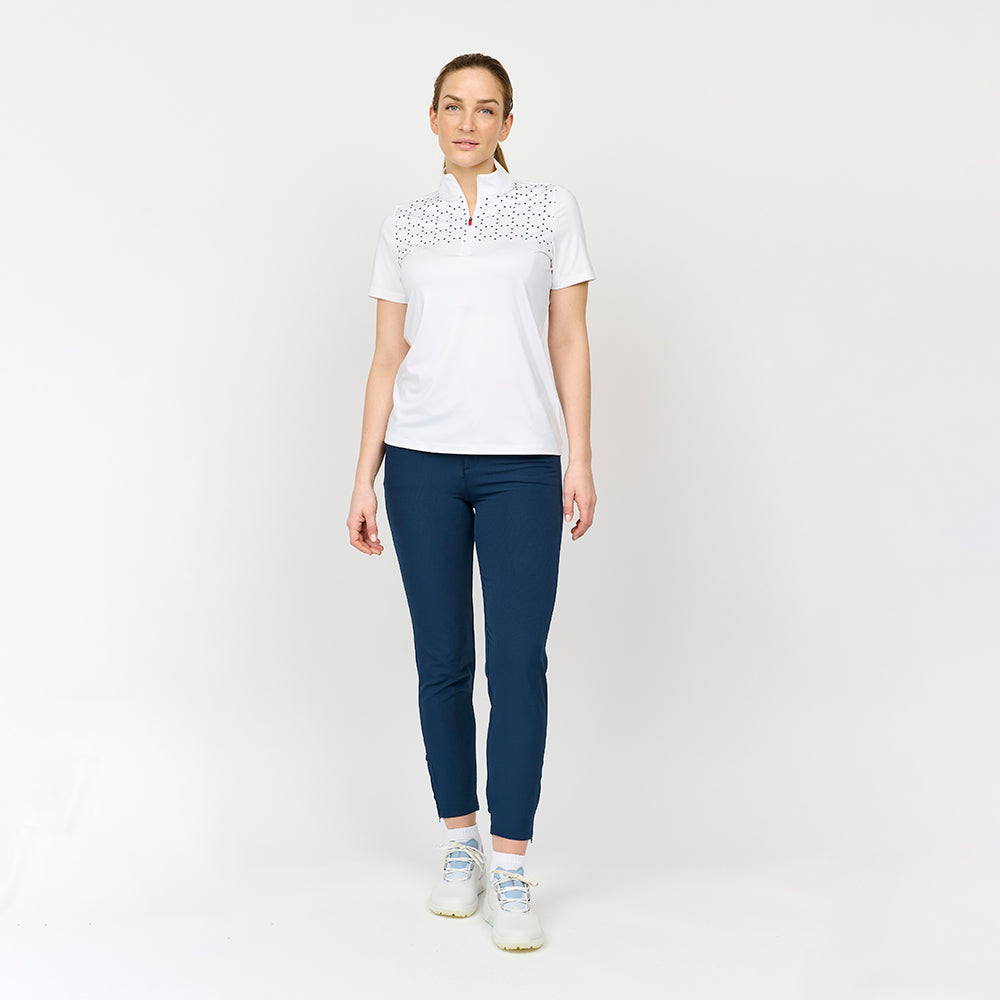 Ladies Icon Polo, White