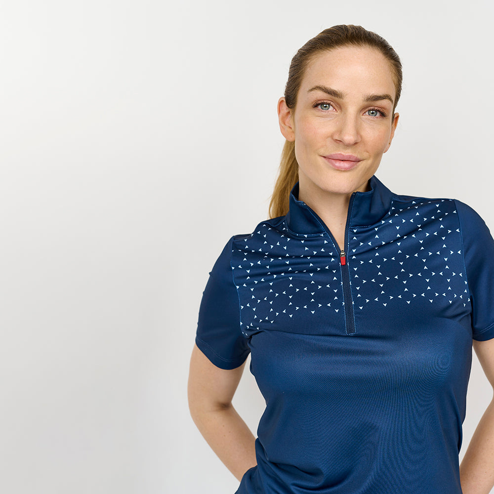 Ladies Icon Polo, Navy