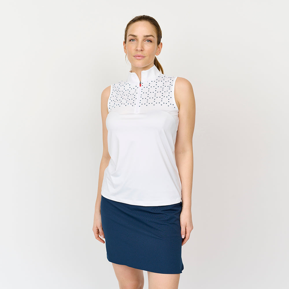 Ladies Icon Top, White