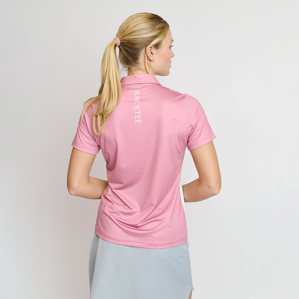 Ladies Vertical Polo, Foxglove