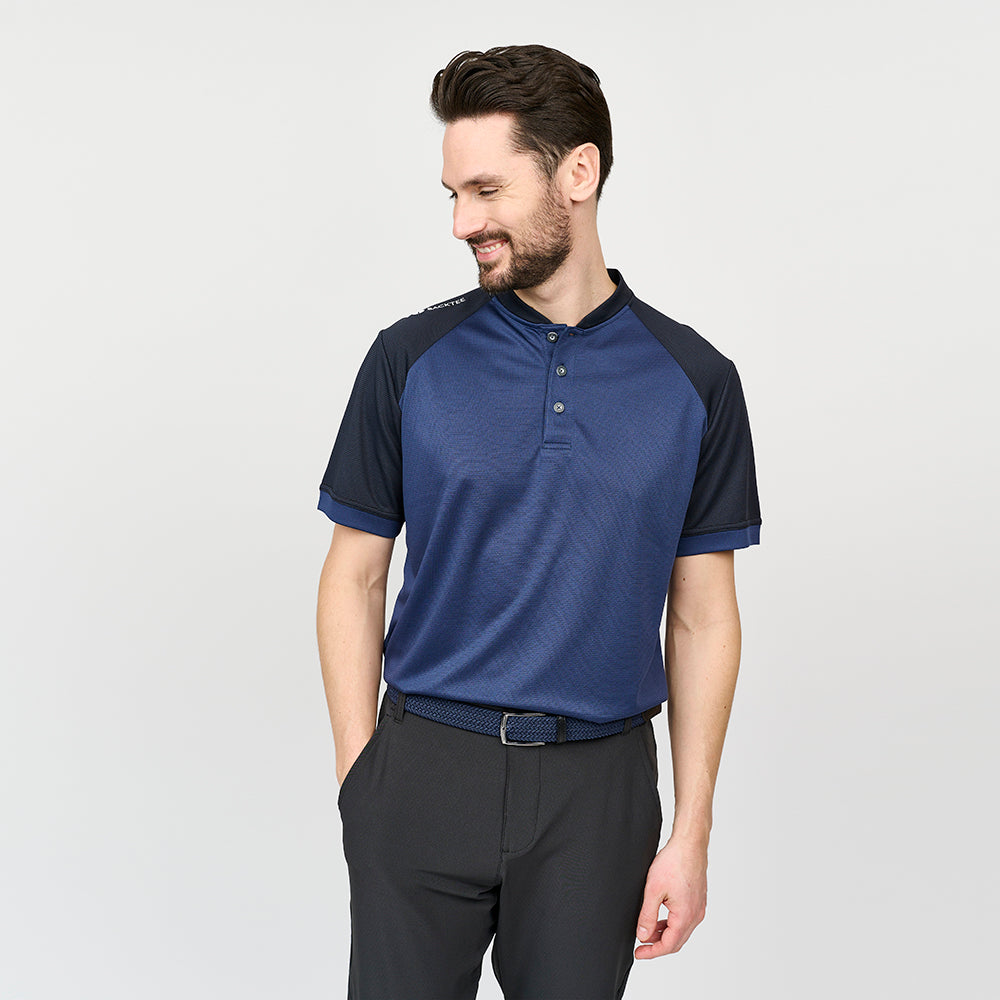 Mens Bomber Golf Polo, Navy