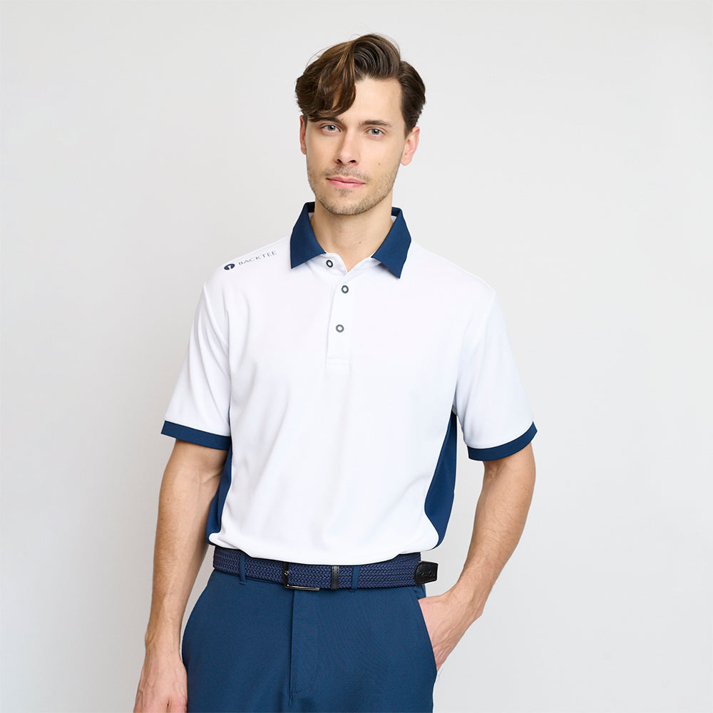 Mens Hole-In-One Polo, White