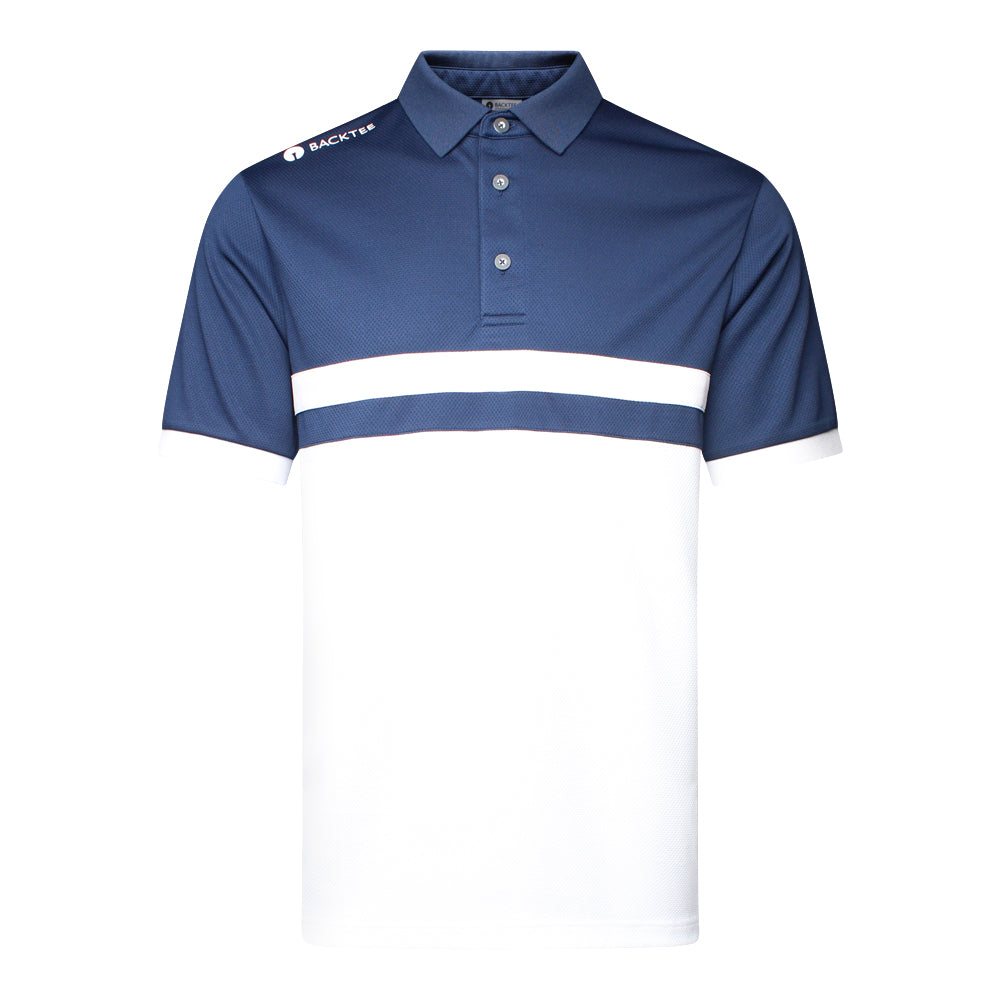 Mens Academy Polo, Navy Blue