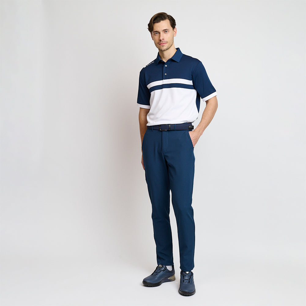 Mens Academy Polo, Navy Blue