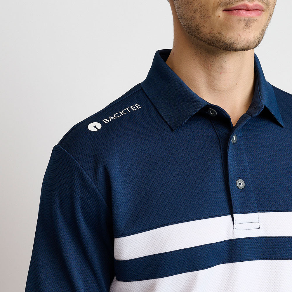 Mens Academy Polo, Navy Blue