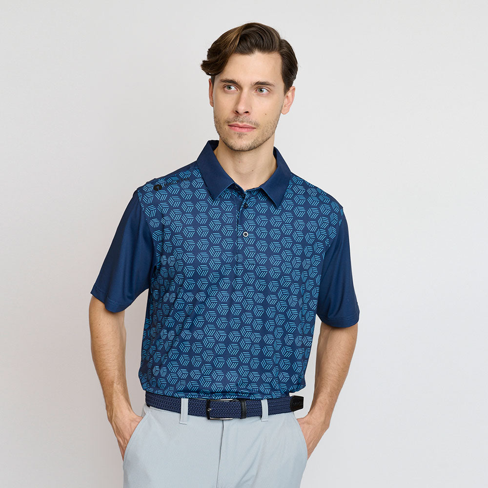 Mens Birdie Polo, Navy Blue