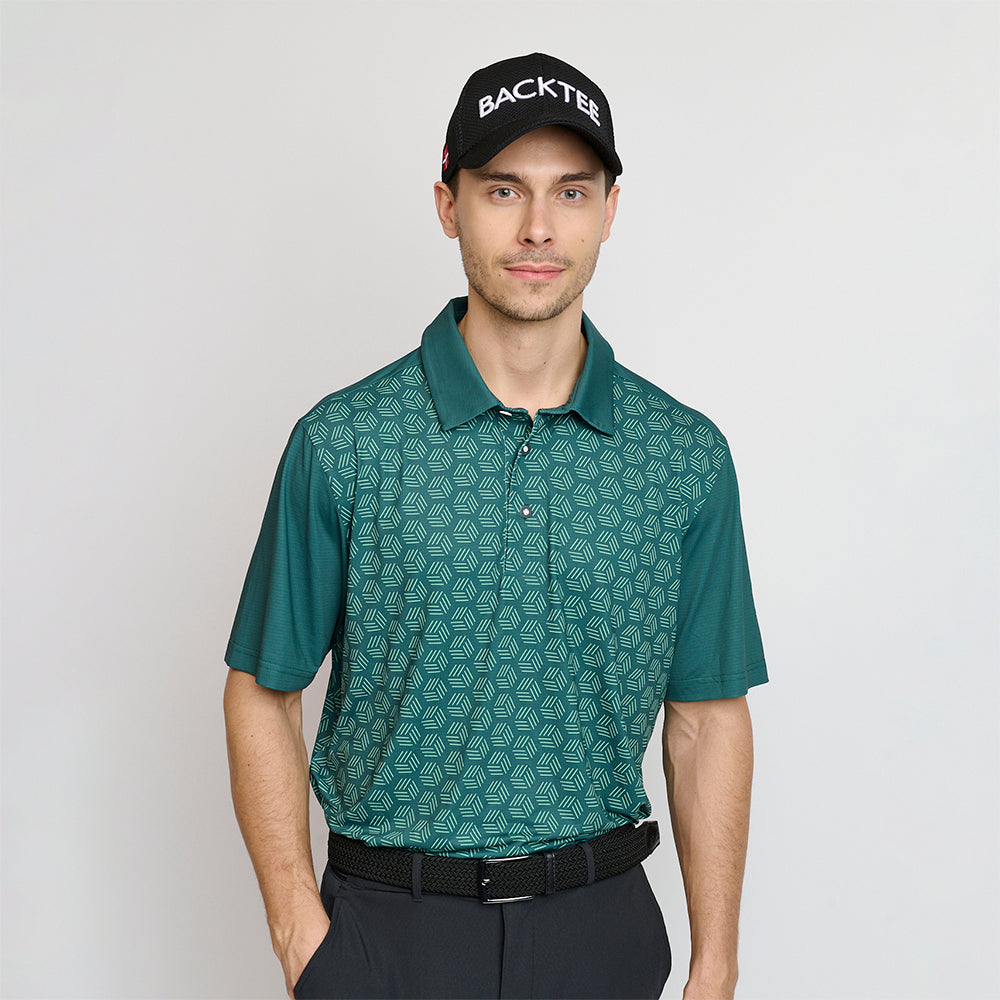 Mens Birdie Polo, Bistro Green