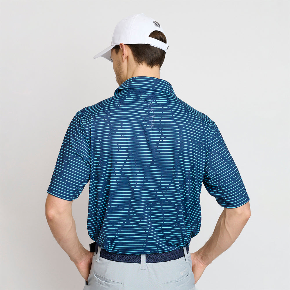 Mens Eagle Polo, Navy Blue