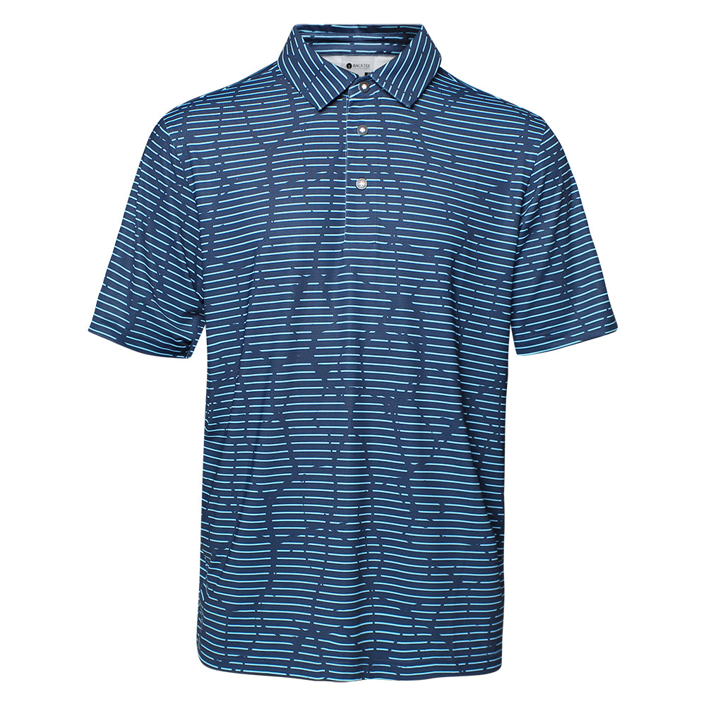 Mens Eagle Polo, Navy Blue