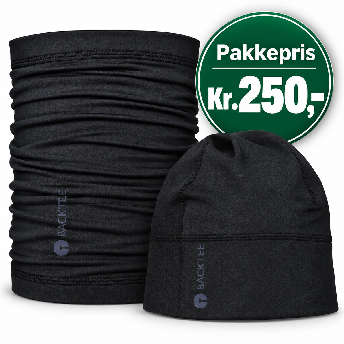 Muts & nekwarmer, Zwart