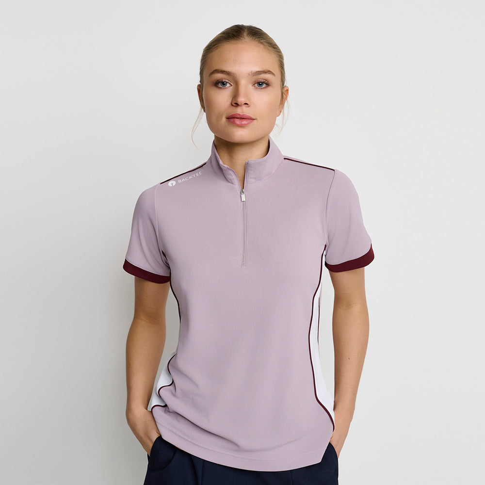 Women's Zip Polo, Nirvana