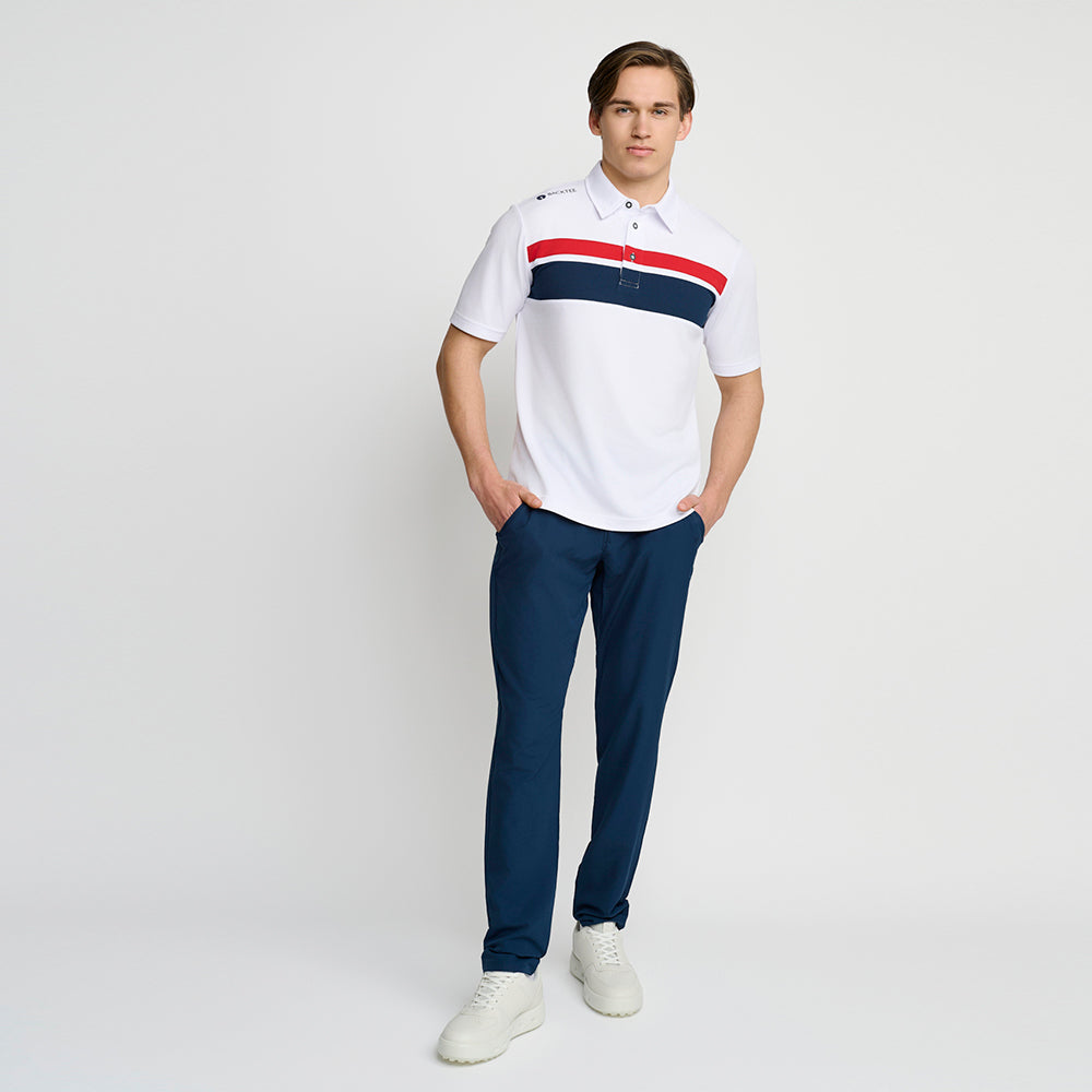 Men's Trophy Polo, White