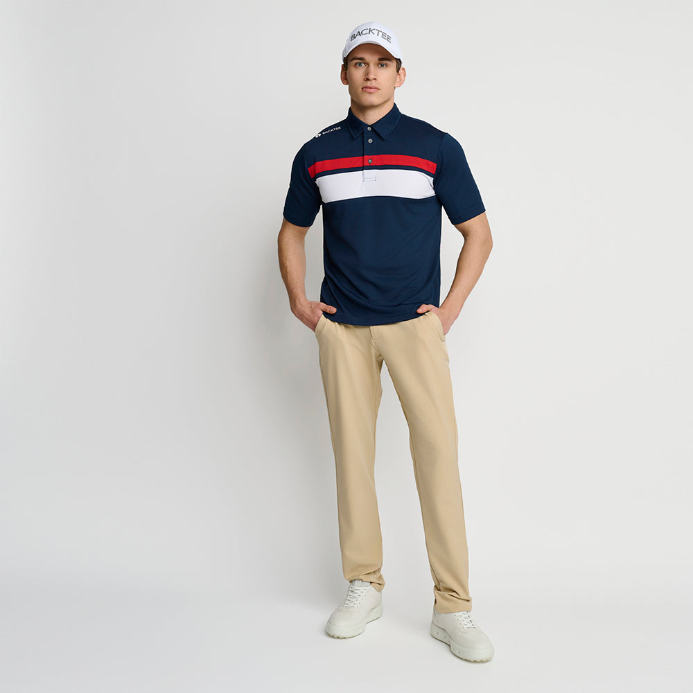 Men's Trophy Polo, Navy Blue