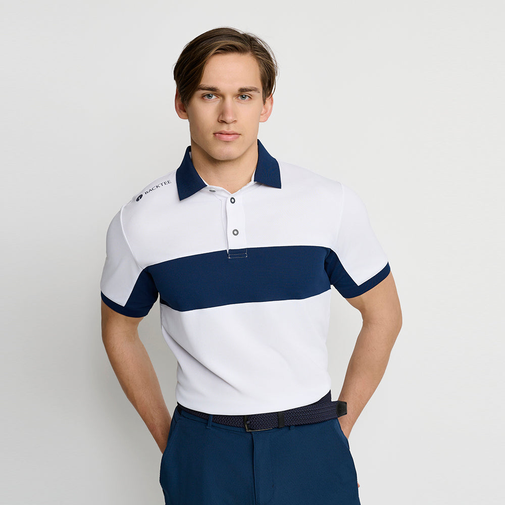 Men's Focus Polo, White