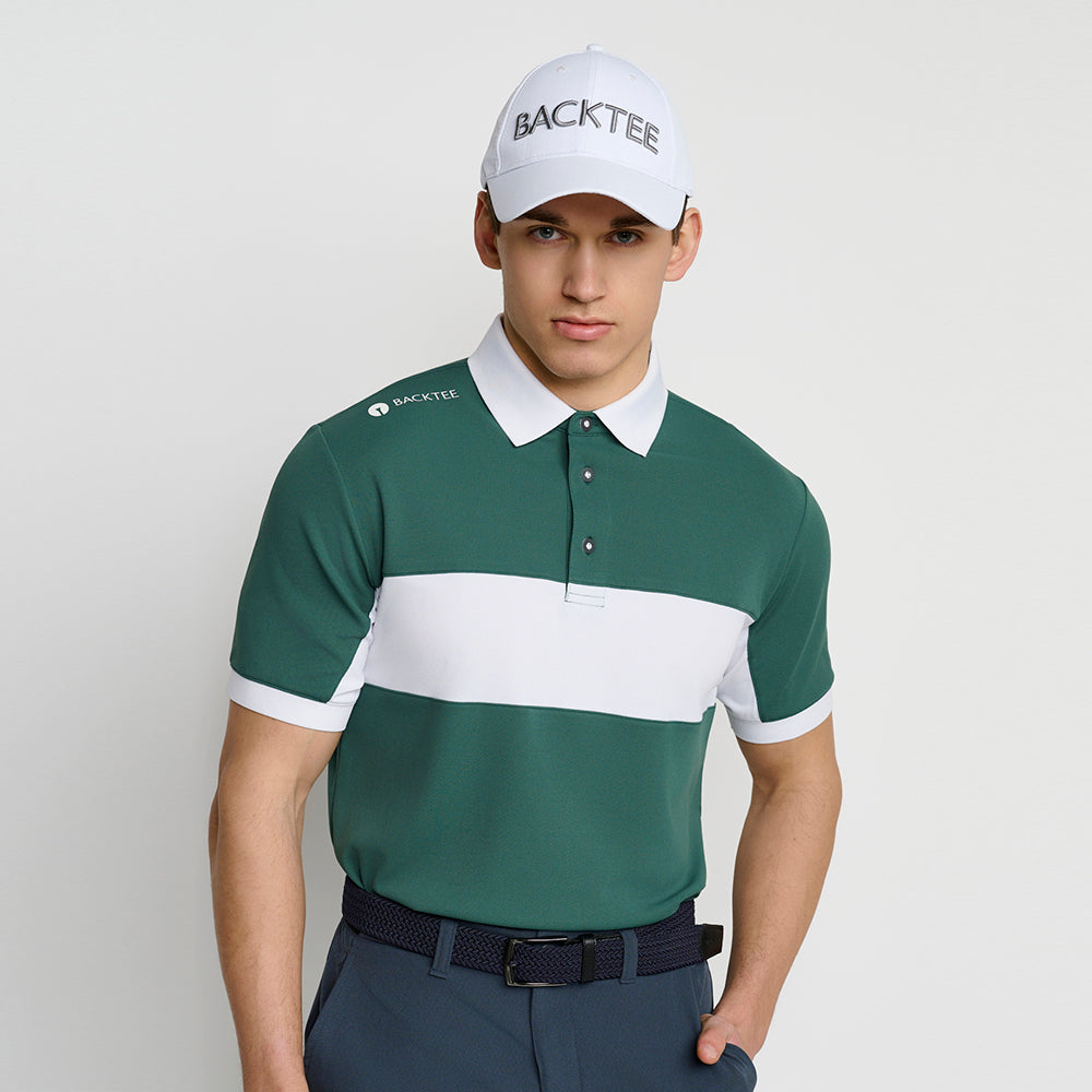 Men's Focus Polo, Bistro Green