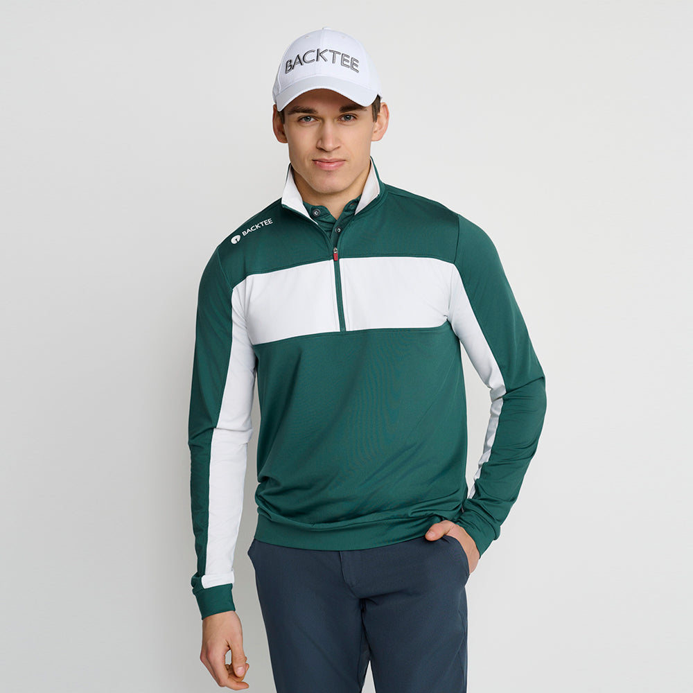 Men's Long Drive Baselayer, Bistro Green