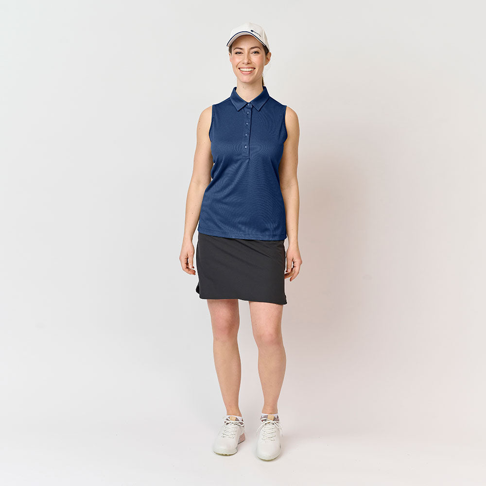 Ladies Performance Polo Top, Navy