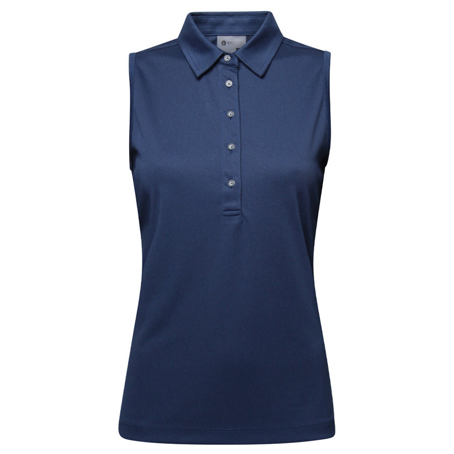 Ladies Performance Polo Top, Navy