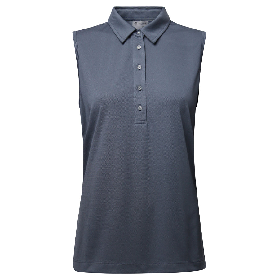 Ladies Performance Polo Top, Ombre Blue