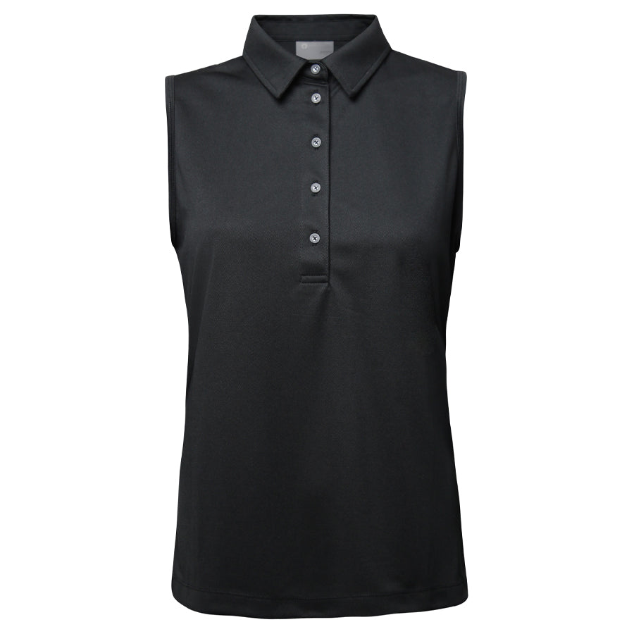 Ladies Performance Polo Top, Black