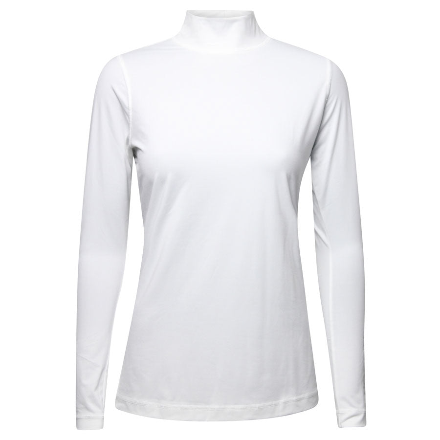 Ladies First Skin Turtleneck, White