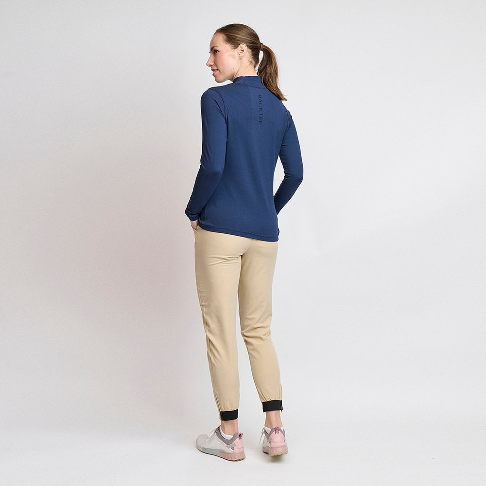 Ladies First Skin Turtleneck, Navy