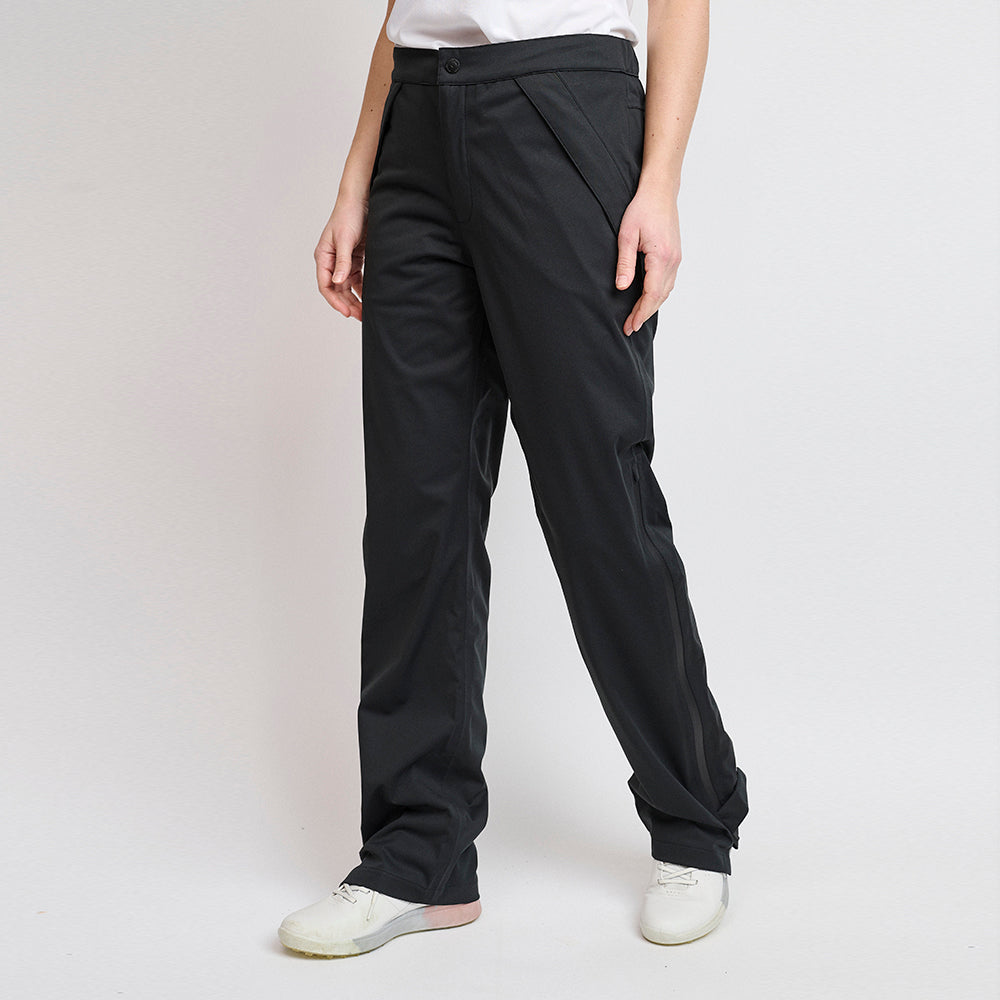 Ladies 4Way Stretch Pro Rain Trousers, Black