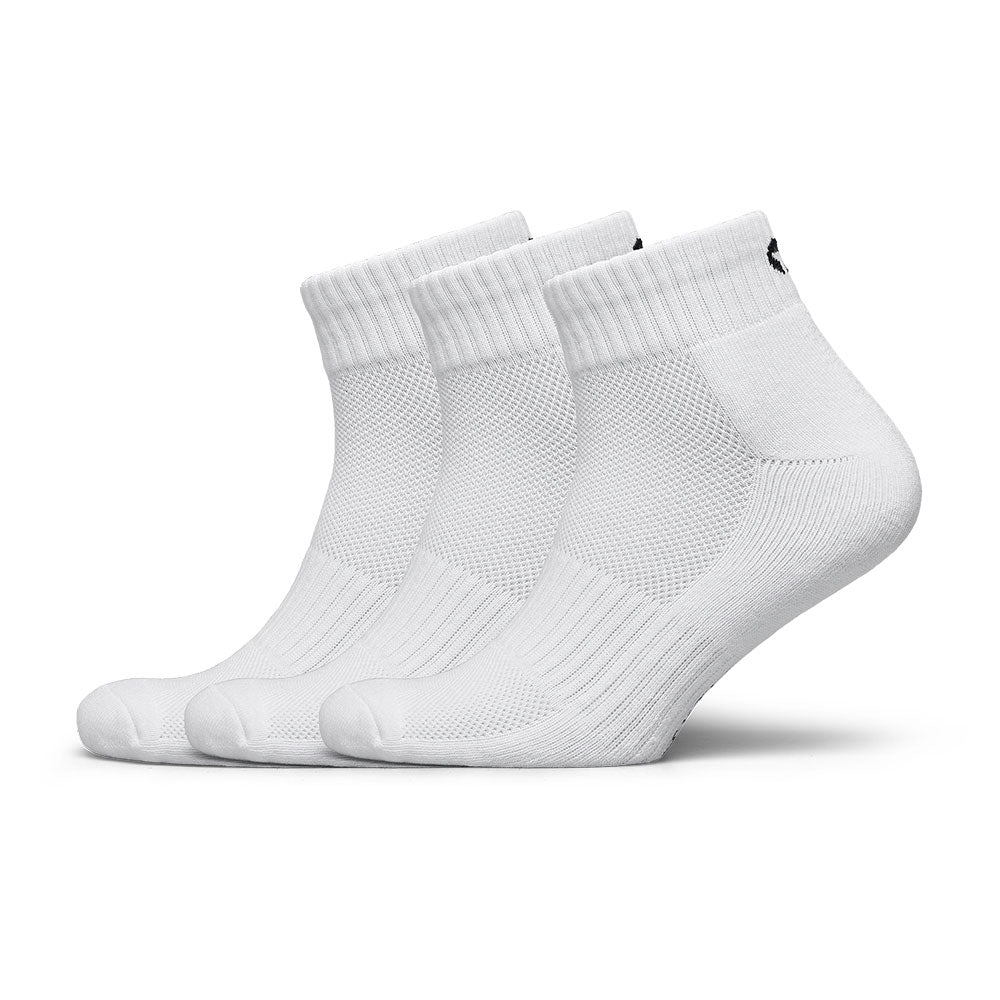 BACKTEE Ankle Sock 3-Pack, White