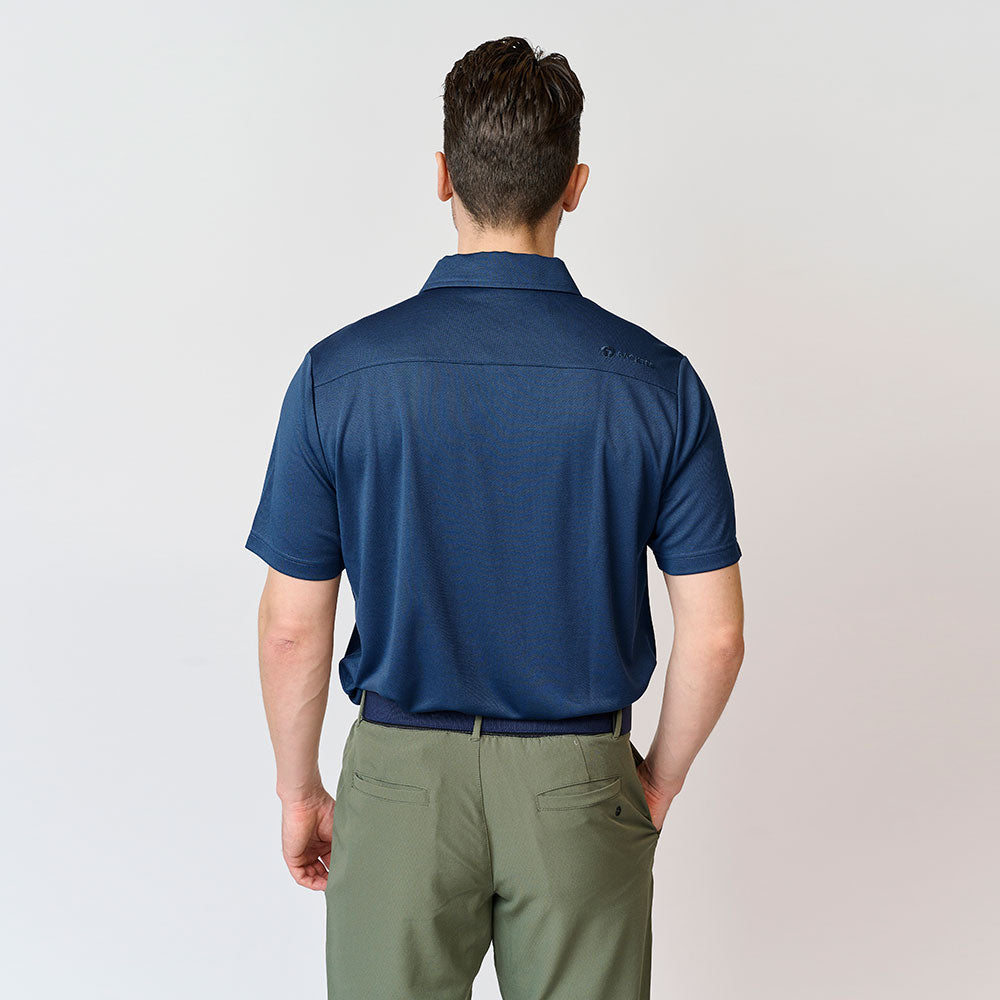 Mens Performance Polo, Navy