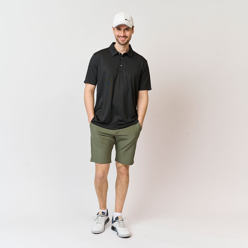 Mens Performance Polo, Black