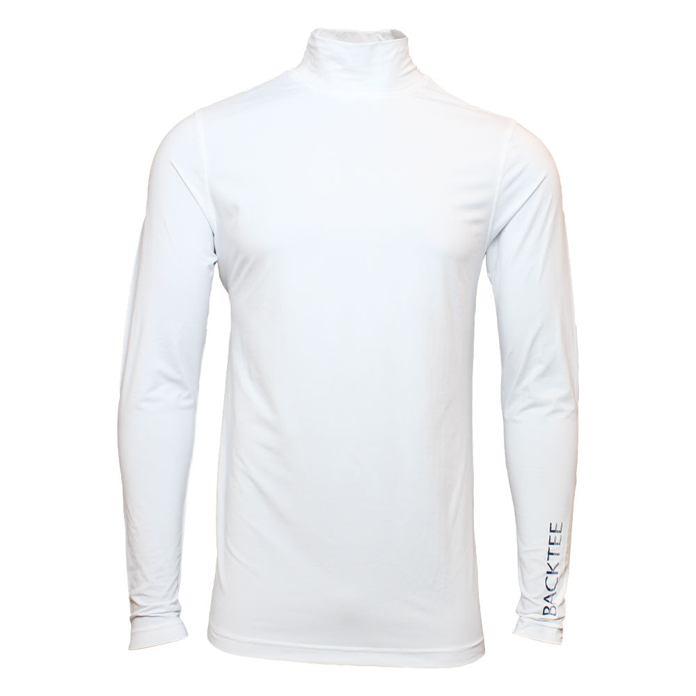 Mens First Skin Turtleneck, White