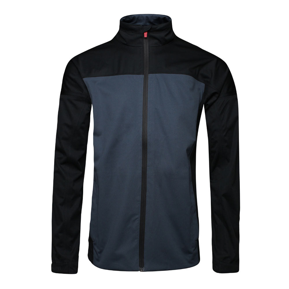 Mens 4Way Stretch Pro Rain Jacket, Ombre Blue